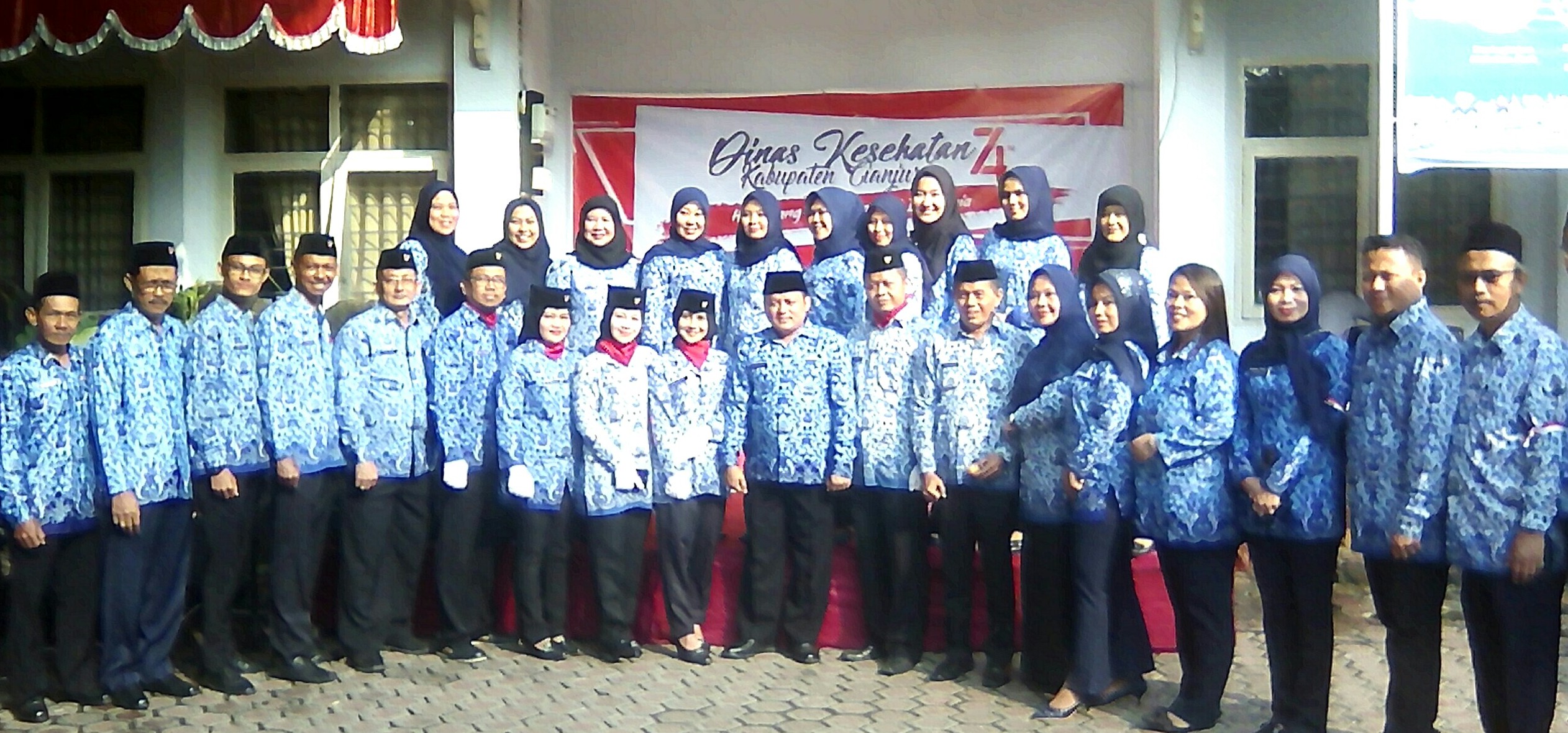 Dinas Kesehatan Cianjur Rayakan HUT RI Ke – 74