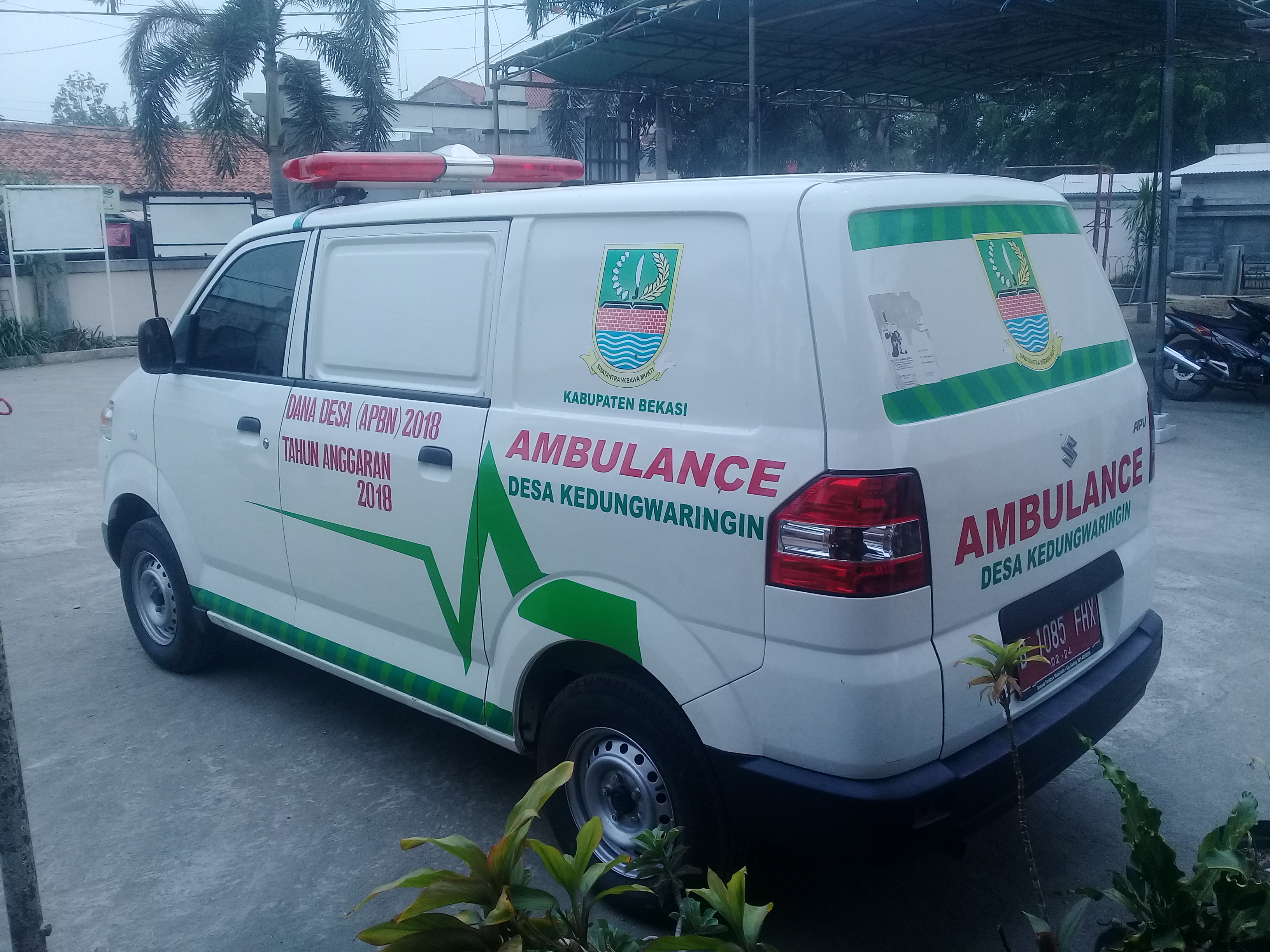 Desa Kedungwaringin Siagakan Mobil Ambulance 24 Jam