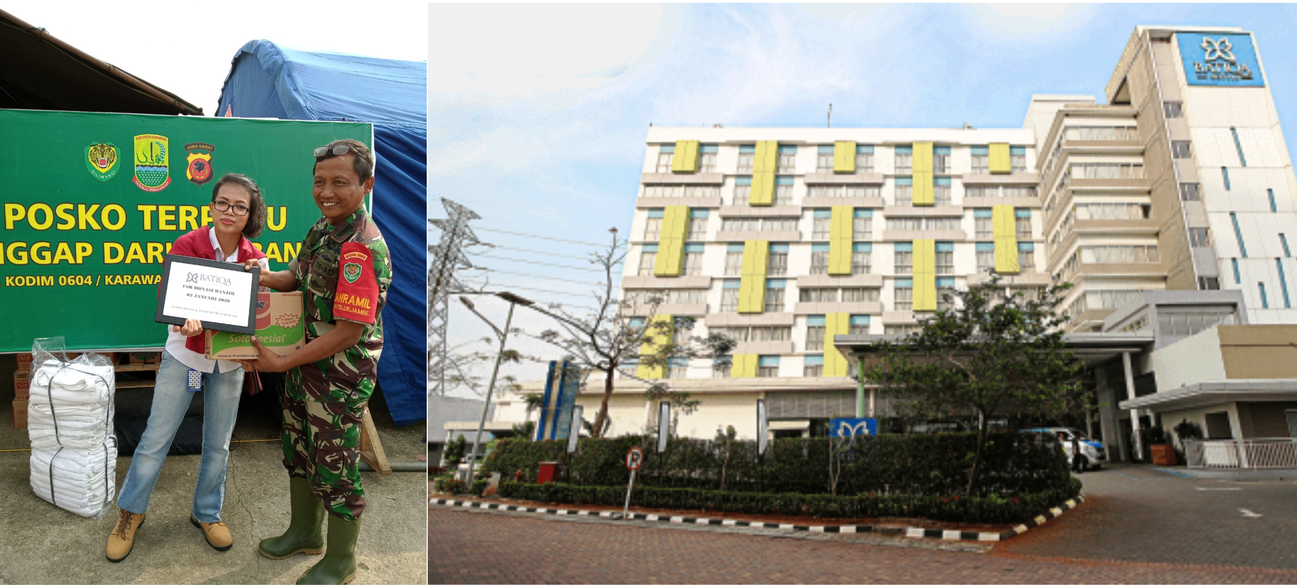 BATIQA Hotel & Apartments Karawang, Peduli Korban Banjir