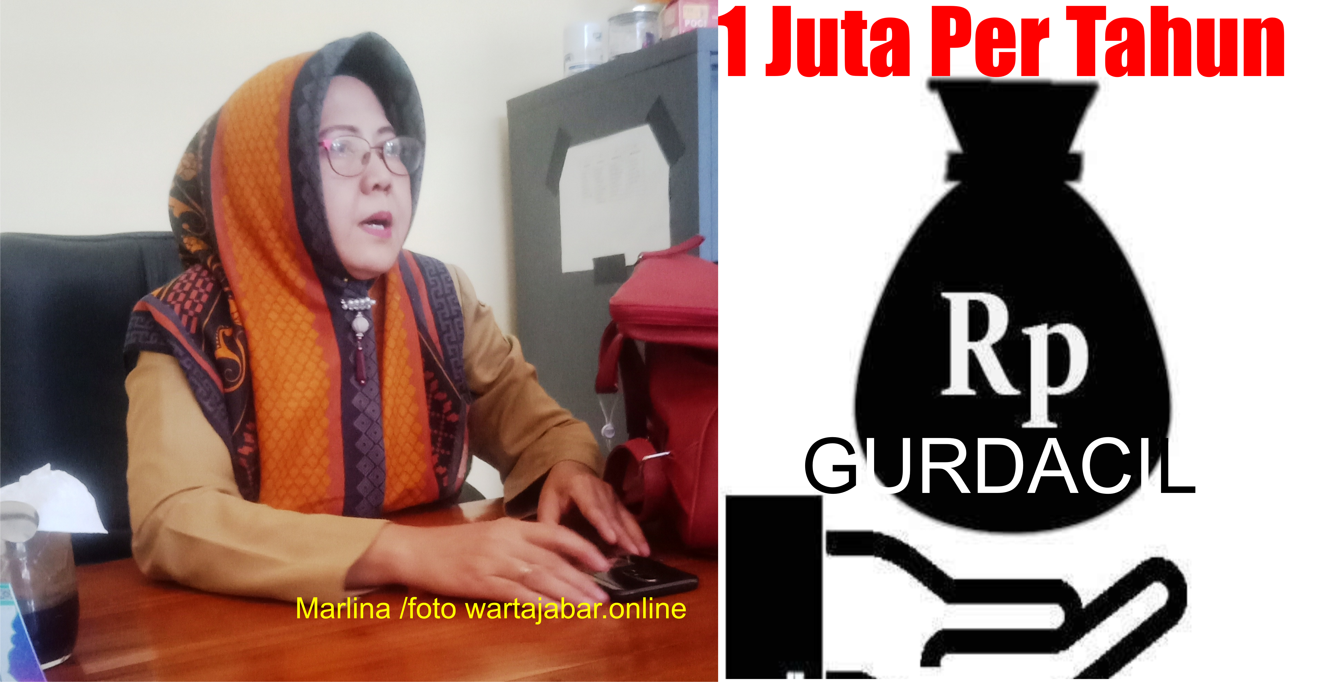 Bantuan Untuk Gurdacil di Kab. Subang, Rp.1 Juta Per Tahun