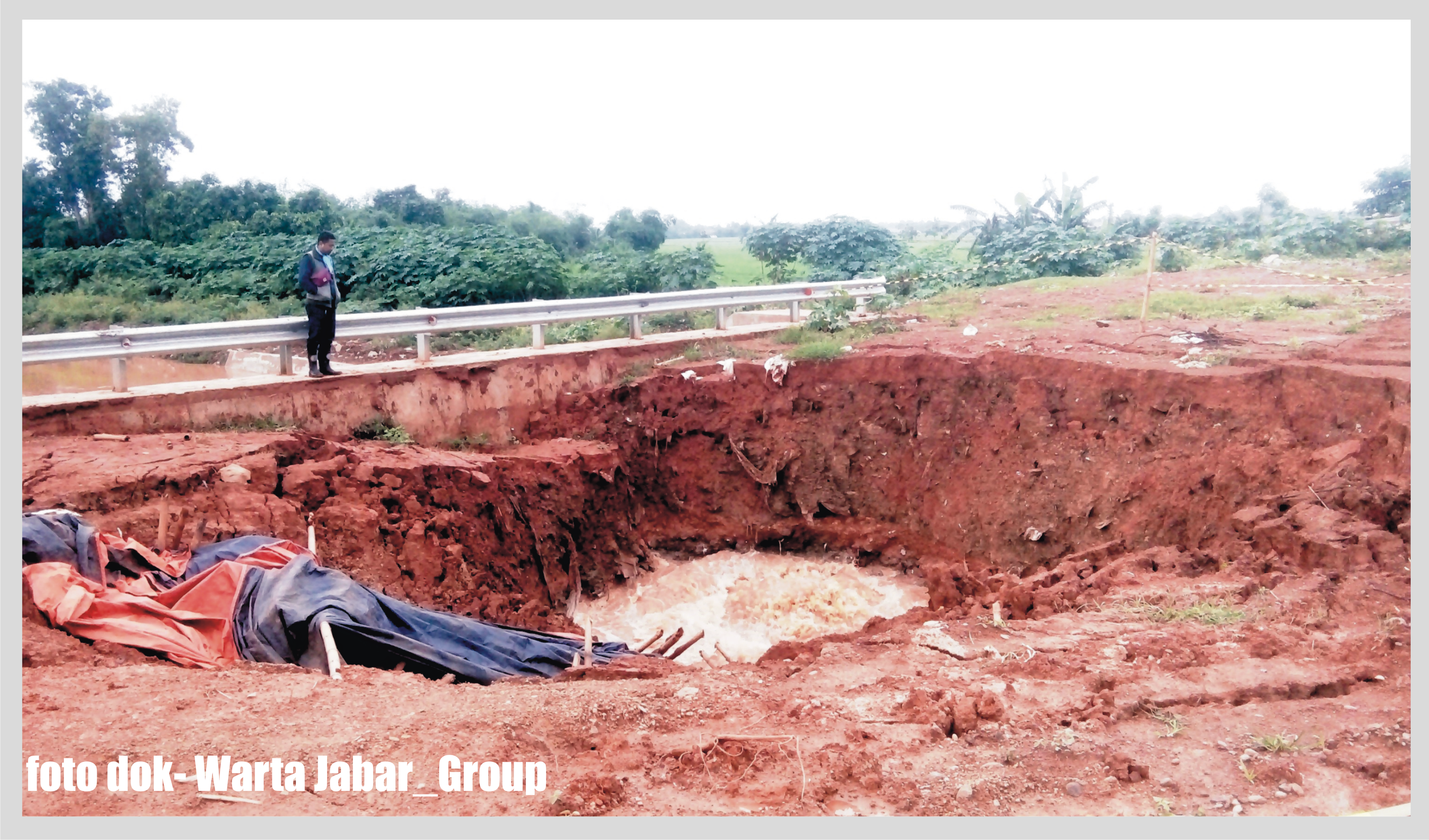 Sipon Cikarang Gelam Dawuan Jebol Lagi, PT. BRP Harus Tanggungjwab