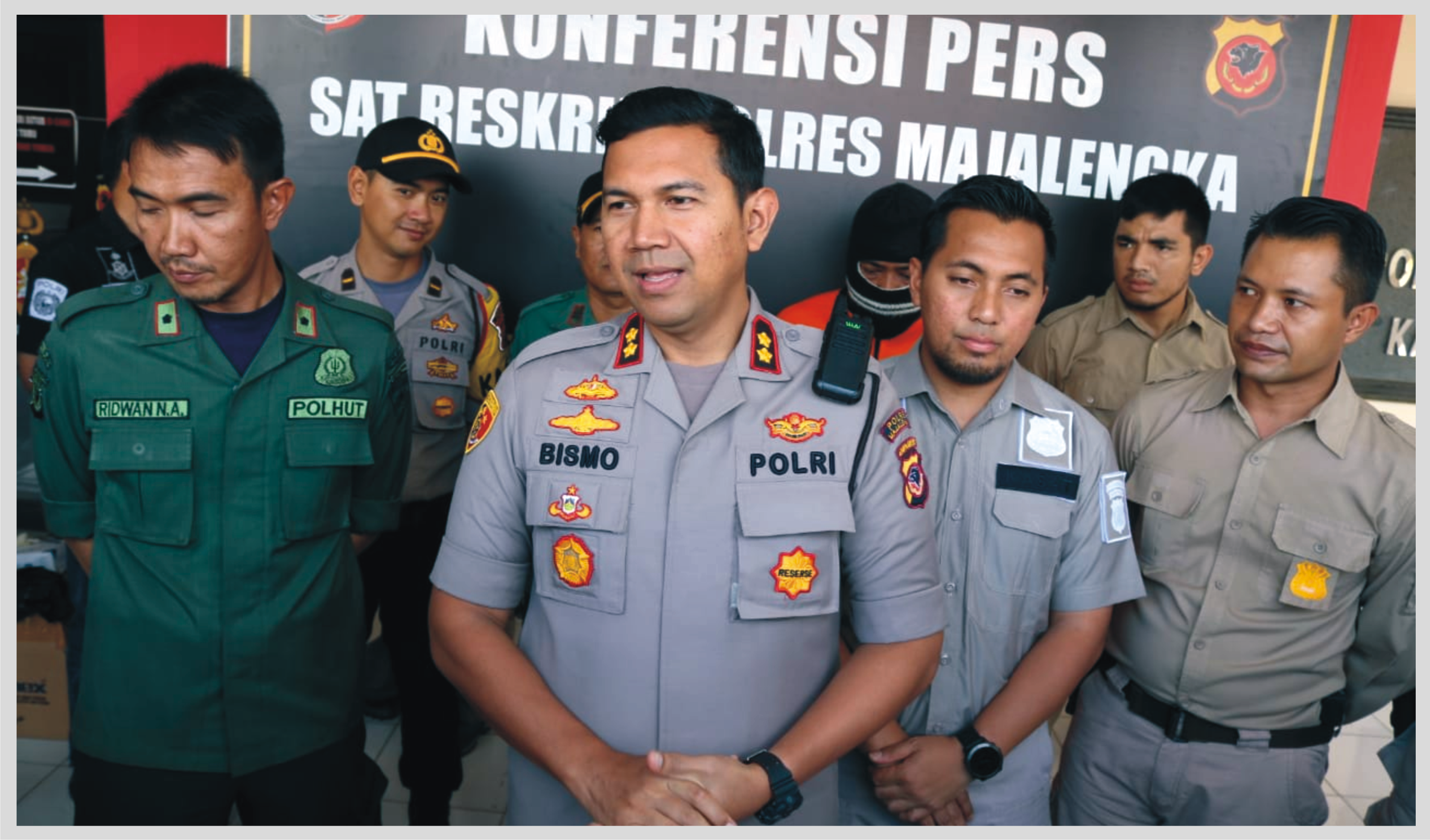 Pelaku ‘Illegal Logging’ Diringkus Satreskrim Polres Majalengka