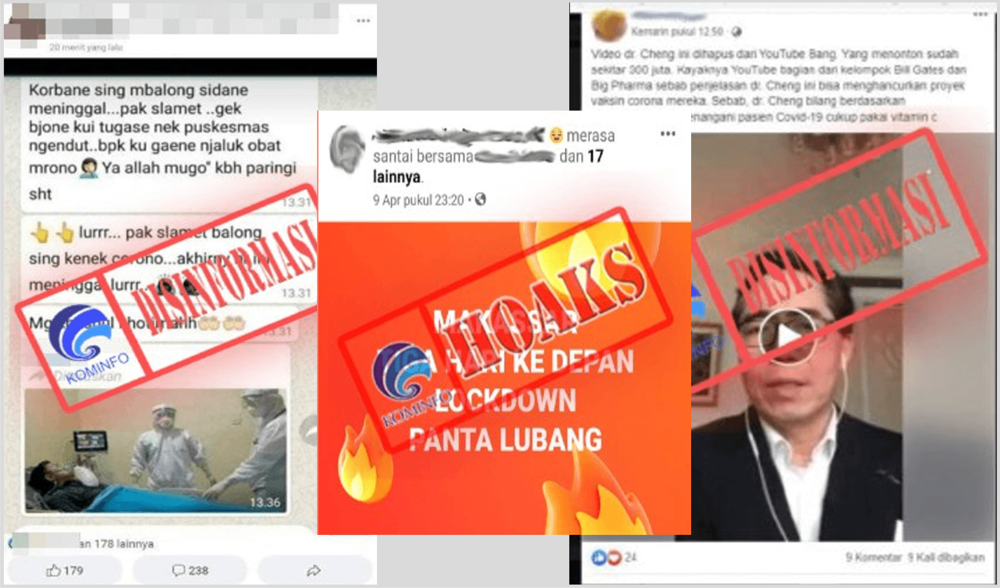 RSUD Wangaya di Bali Kehabisan Masker dan APD, Hoaks !