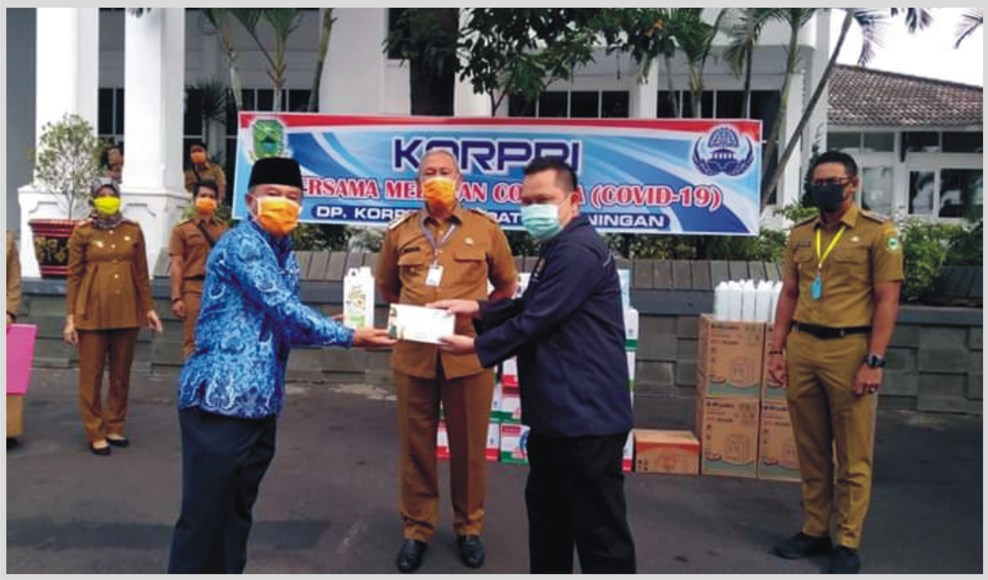 Apresiasi, Kepedulian Korpri Demi Keselamatan Wartawan