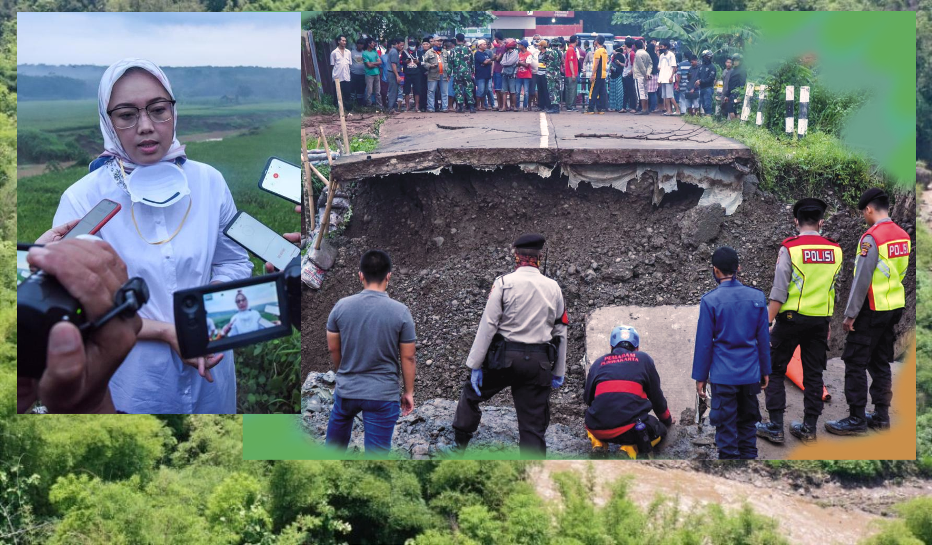 Jembatan Rubuh Telan Korban, Bupati Ambil Langkah Cepat