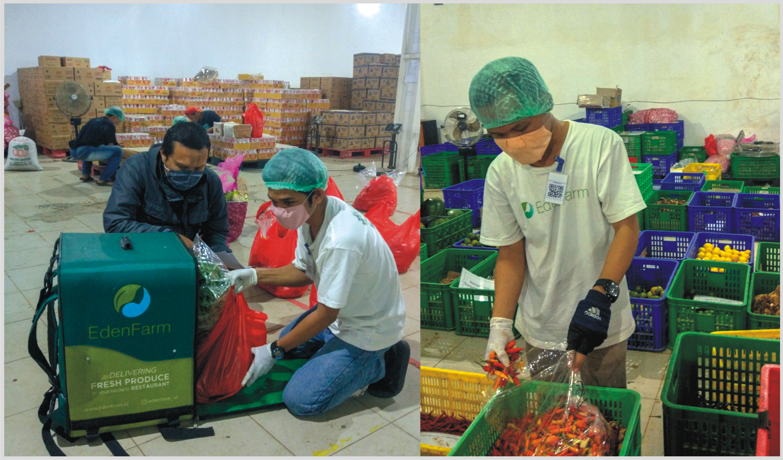 Eden Farm Turut Perangi Corona, Bantu Jaga Distribusi Bahan Pangan