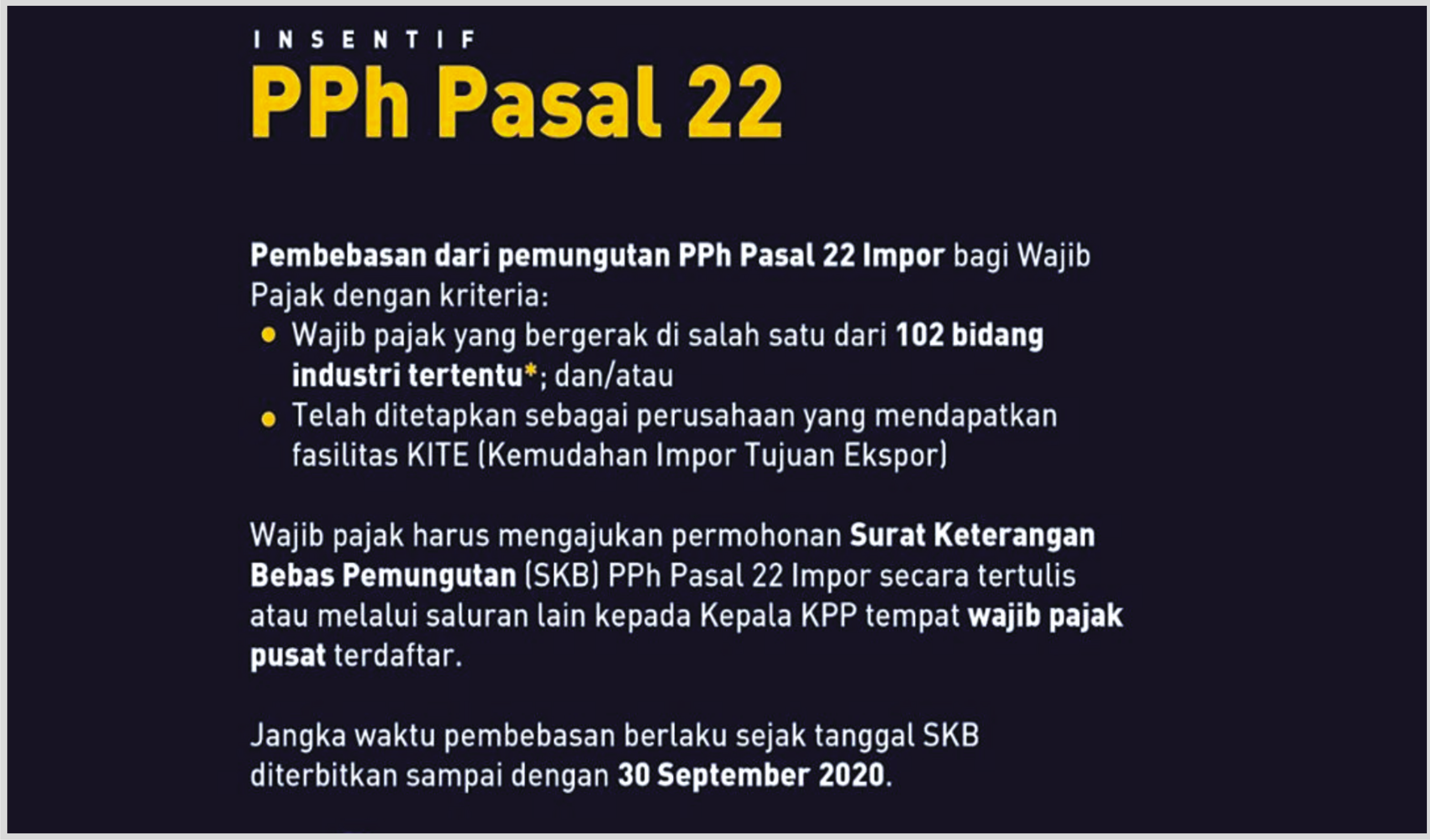 Pemerintah Berikan Insentif PPN dan PPh April-September 2020