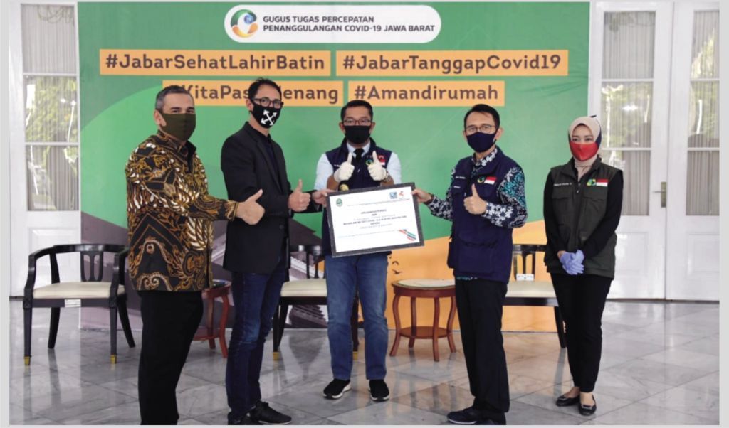 Uang Pendaftaran untuk Penanggulangan COVID-19 di Jabar
