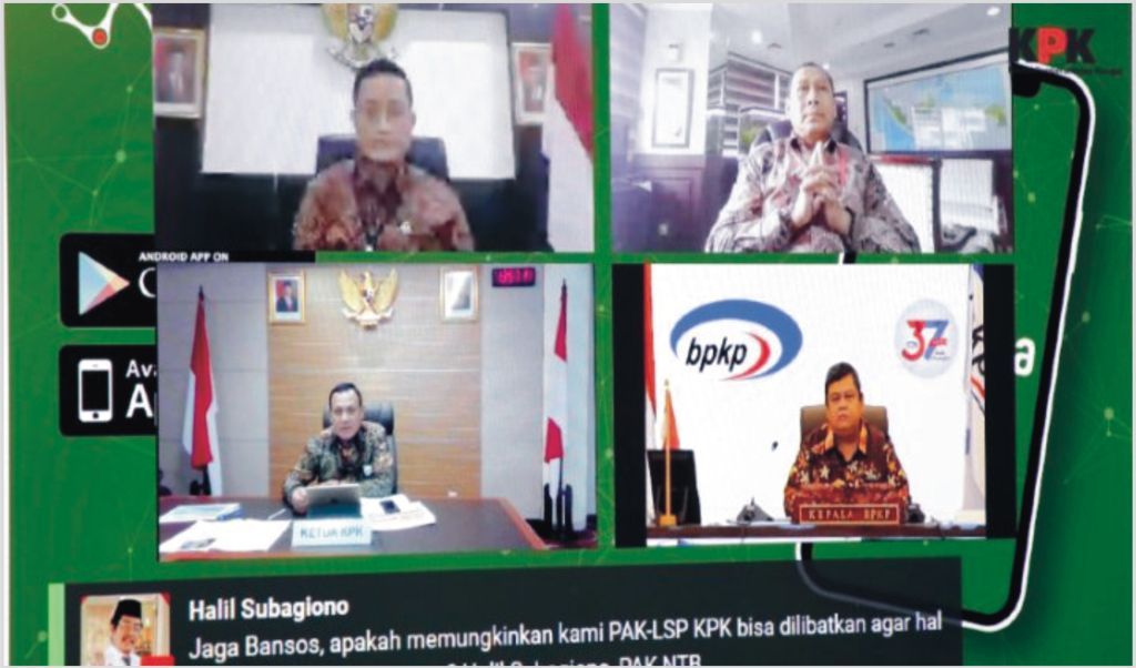 KPK : Melalui Fitur JAGA Bansos, Laporkan Penyelewengan