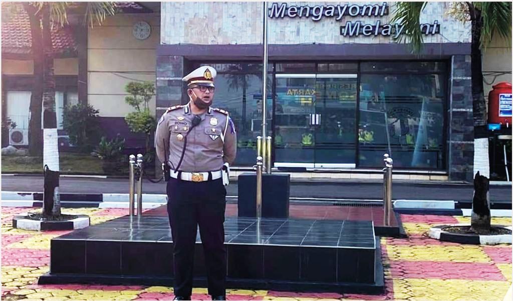 Polres Purwakarta, Tidak Berkerumun Cegah Penyebaran Covid-19
