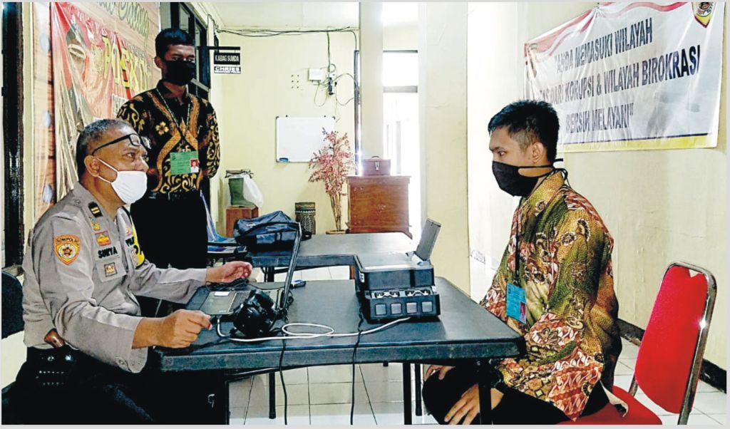 Kabag Sumda Polres Purwakarta, Tidak Ada Verifikasi di Tempat