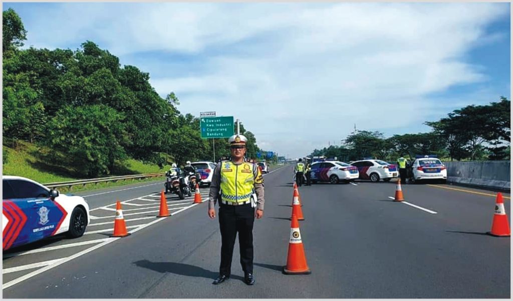 Polres Purwakarta Antisipasi Arus Balik Lebaran