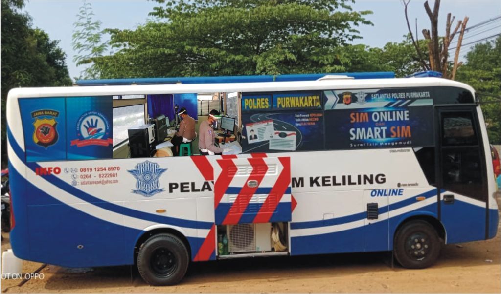 AKB Polres Purwakarta Tetap Gelar SIM Keliling