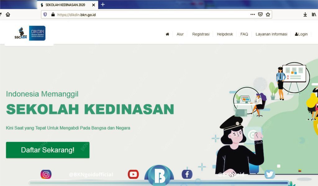 Hari Ini, Portal Pendaftaran Sekolah Kedinasan Dibuka Hingga 23 Juni