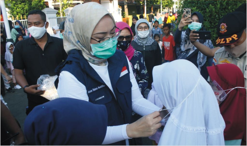 Akhir Pekan, Bupati Anne Tinjau Titik Kerumunan