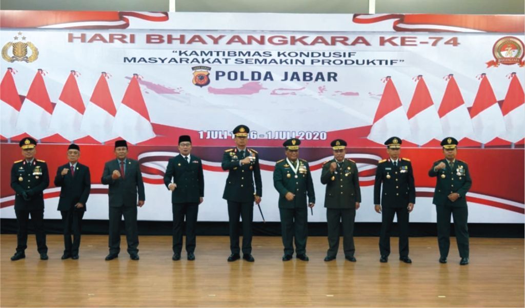Apresiasi Gubernur di Hari Bhayangkara ke-74