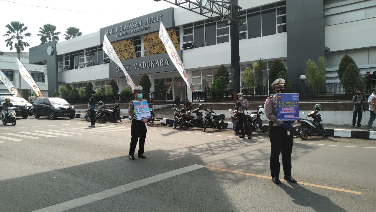 Polres Purwakarta : Operasi LODAYA Kedepankan Protokol Kesehatan