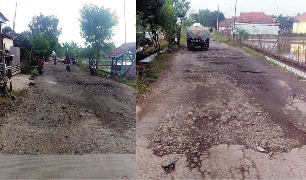 Jalan Rusak Memakan Korban, Warga Harapkan Perbaikan