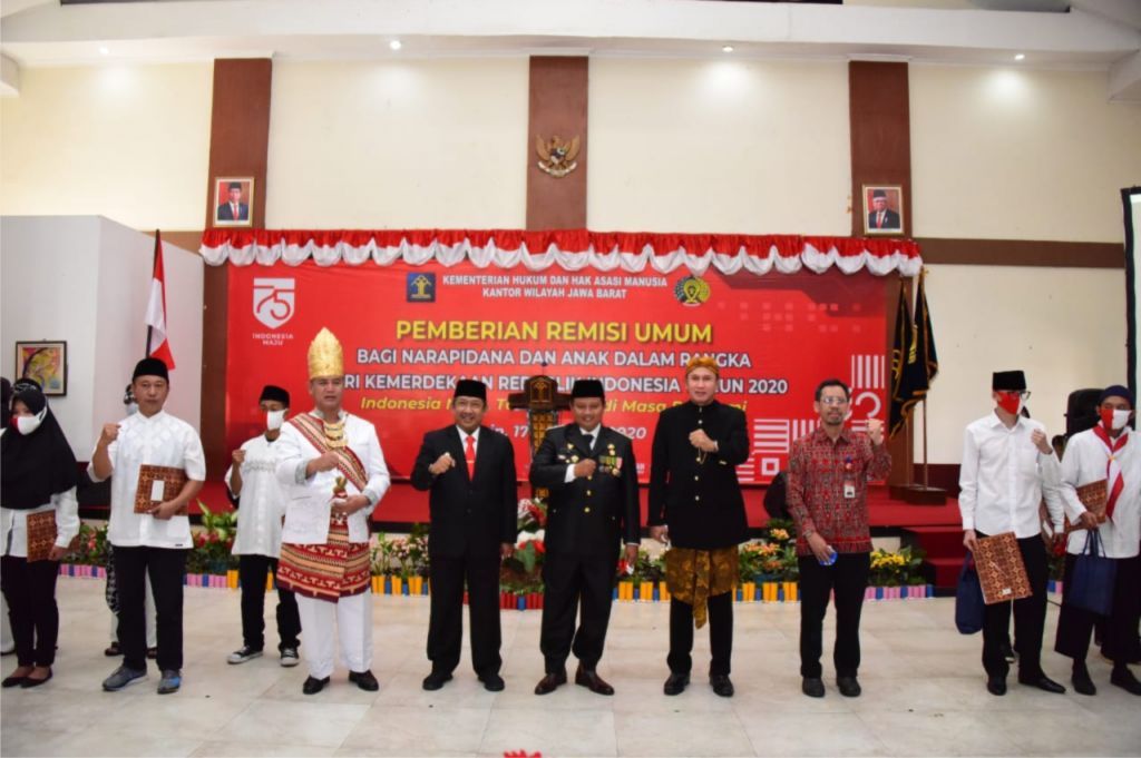 Pesan Wagub Uu bagi 228 Narapidana yang Bebas di HUT ke-75 RI