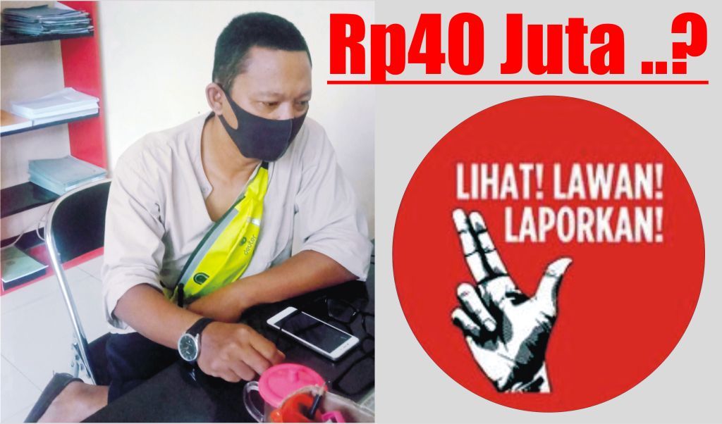 Kasie Sarpras, Minta Uang Rp40 Juta Kepada Kontraktor