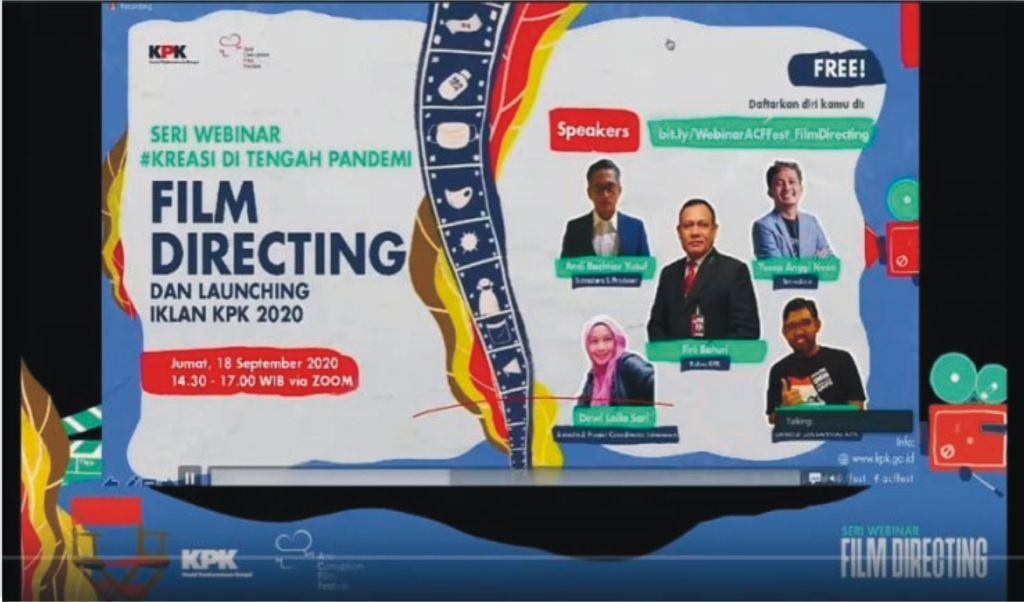 KPK Luncurkan ILM, Kampanyekan Peduli Cegah Korupsi di Masa Pandemi