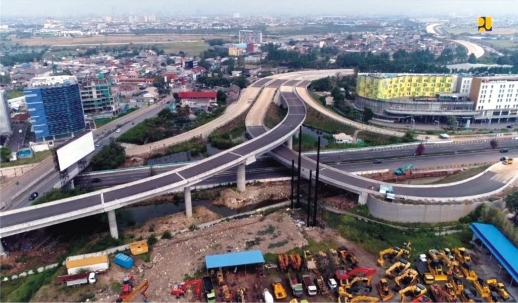 Untuk Konektivitas, Konstruksi Jalan Tol Cengkareng-Kunciran Hampir Rampung