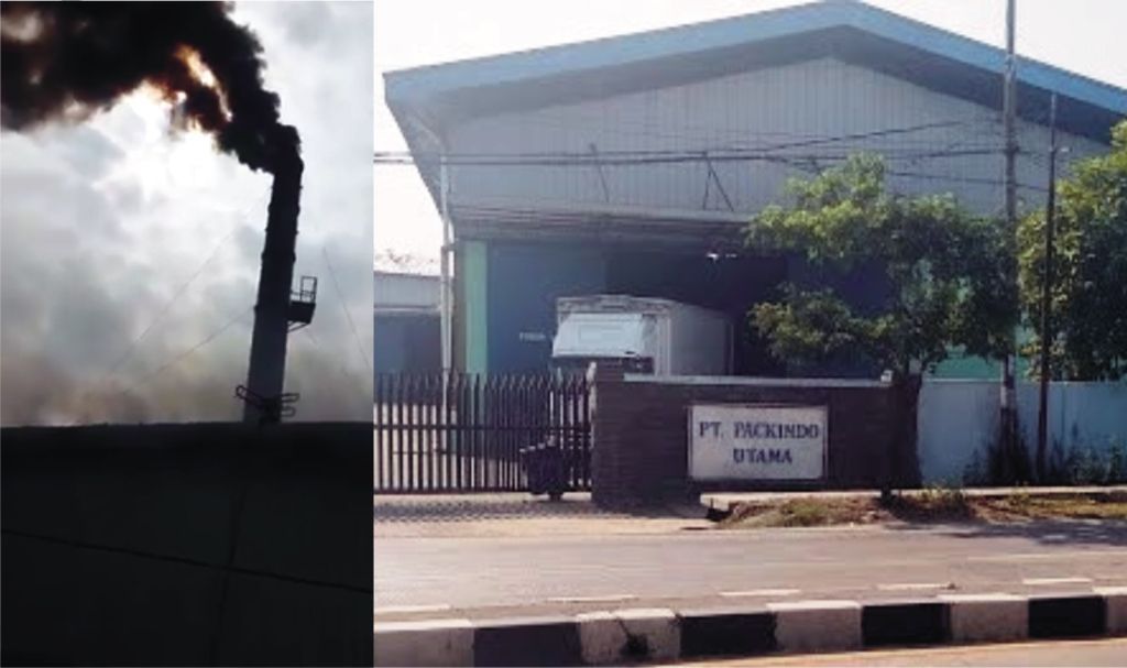 Asap Hitam dan Suara Bising Dari PT Packindo Utama, Dikeluhkan Warga 2 Desa