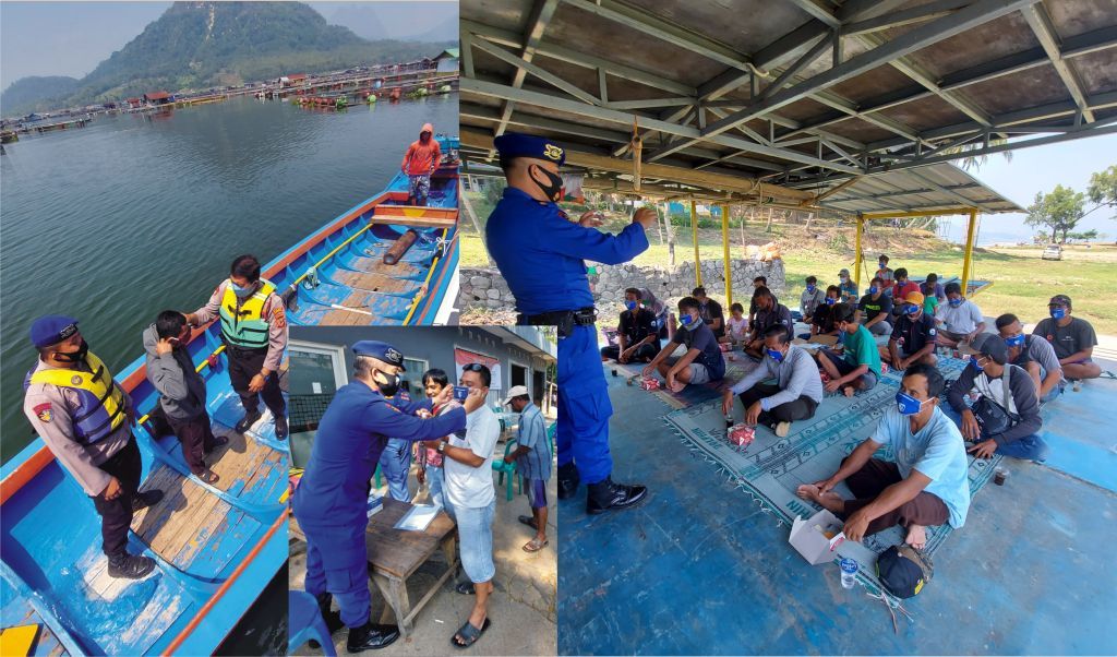 SATPOLAIR Polres Purwakarta Gelar Patroli Rutin Cegah Covid-19