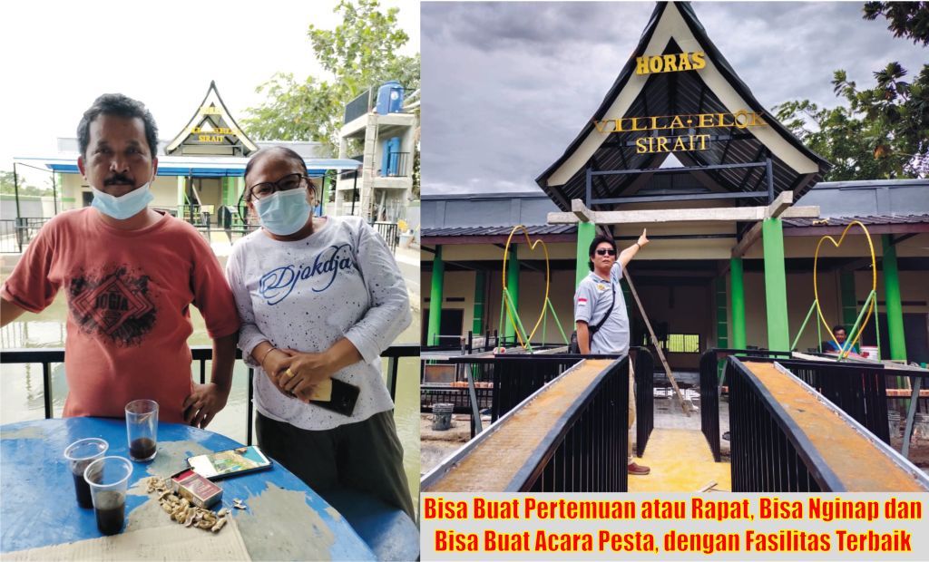 Gedung Pertemuan Semi Villa dan Serasa di Pulau Samosir