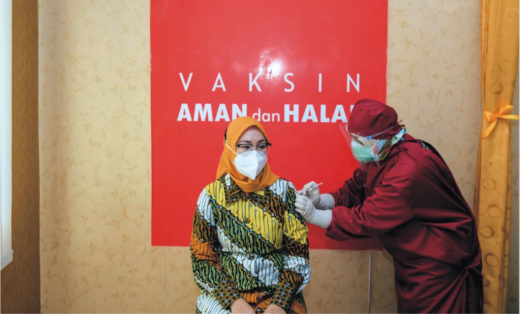 Forkopimda Purwakarta Jalani Vaksinasi Covid-19 Dosis Kedua