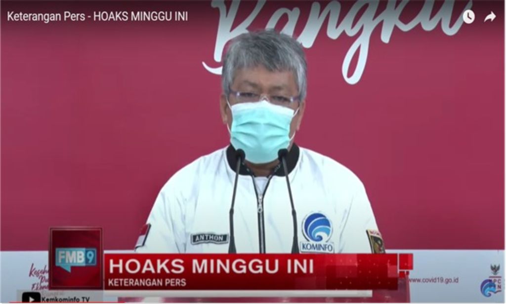 Anthonius Malau: Cegah Hoaks Soal Pandemi, Inilah Pendekatan Kominfo!
