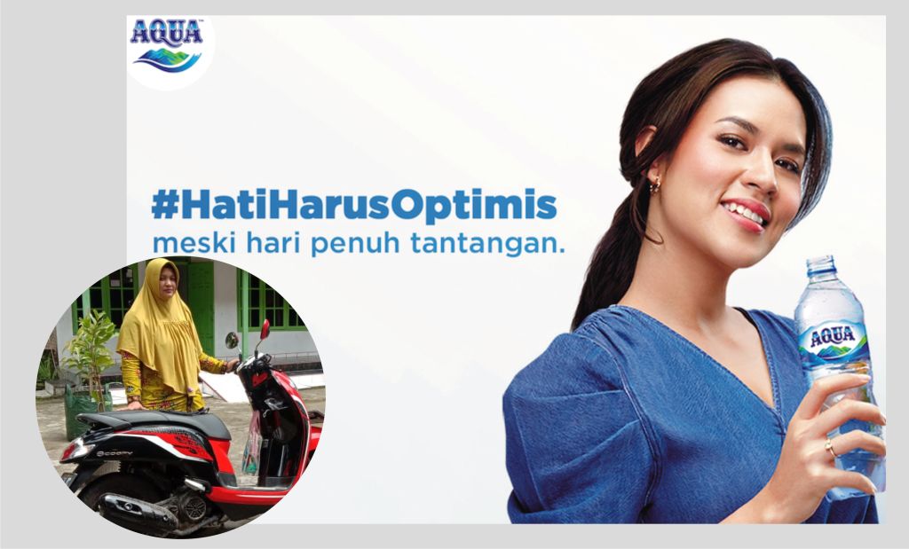 Dua Cerita Optimis Pemenang AQUA #HatiHarusOptimis