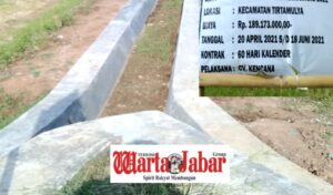 CV. Kencana Merampungkan Normalisasi Saluran Tersier Jengkol