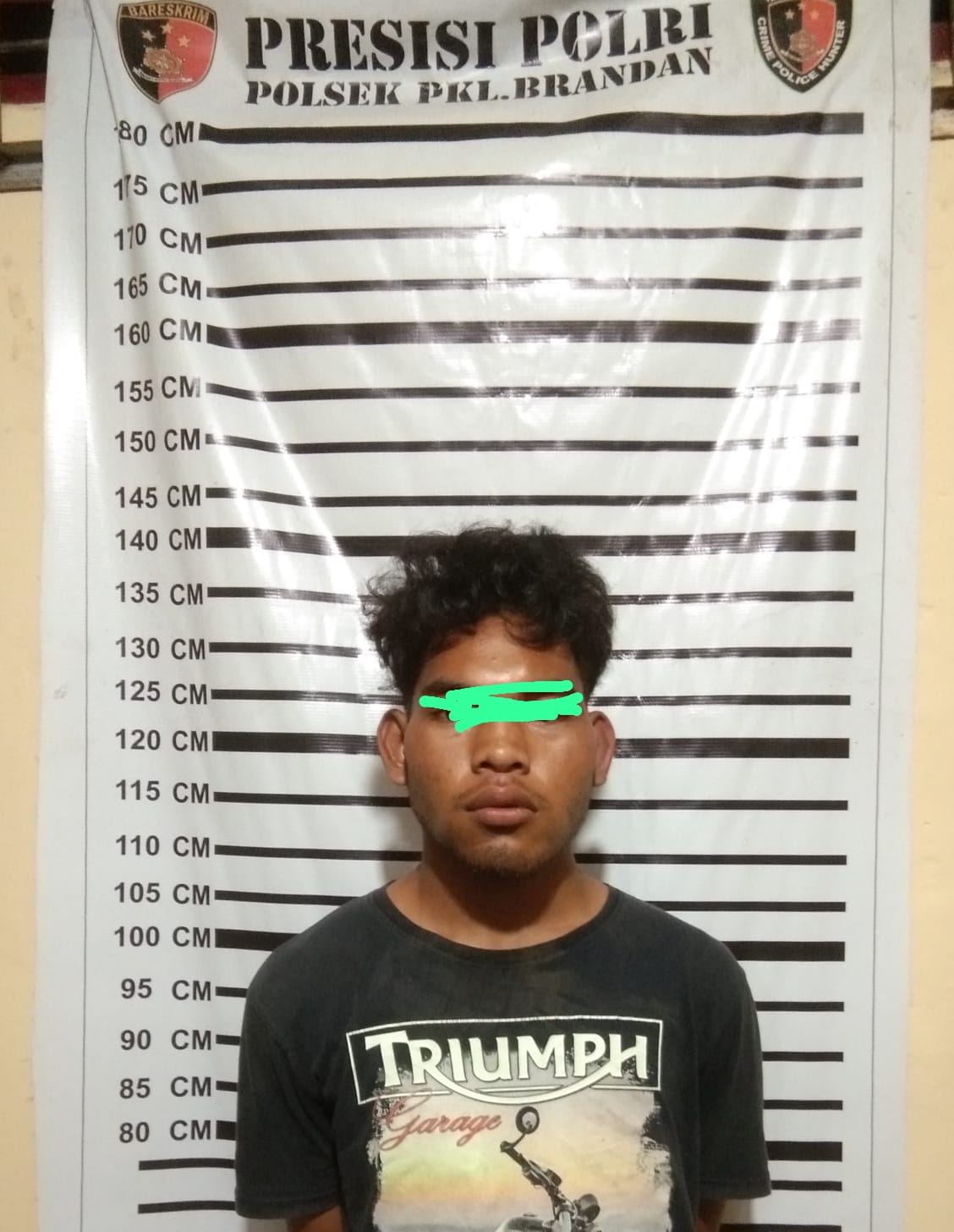 Pelaku Pembunuhan Siswi SMP, Berhasil di Tangkap Kepolisian Polsek PKL. BRANDAN