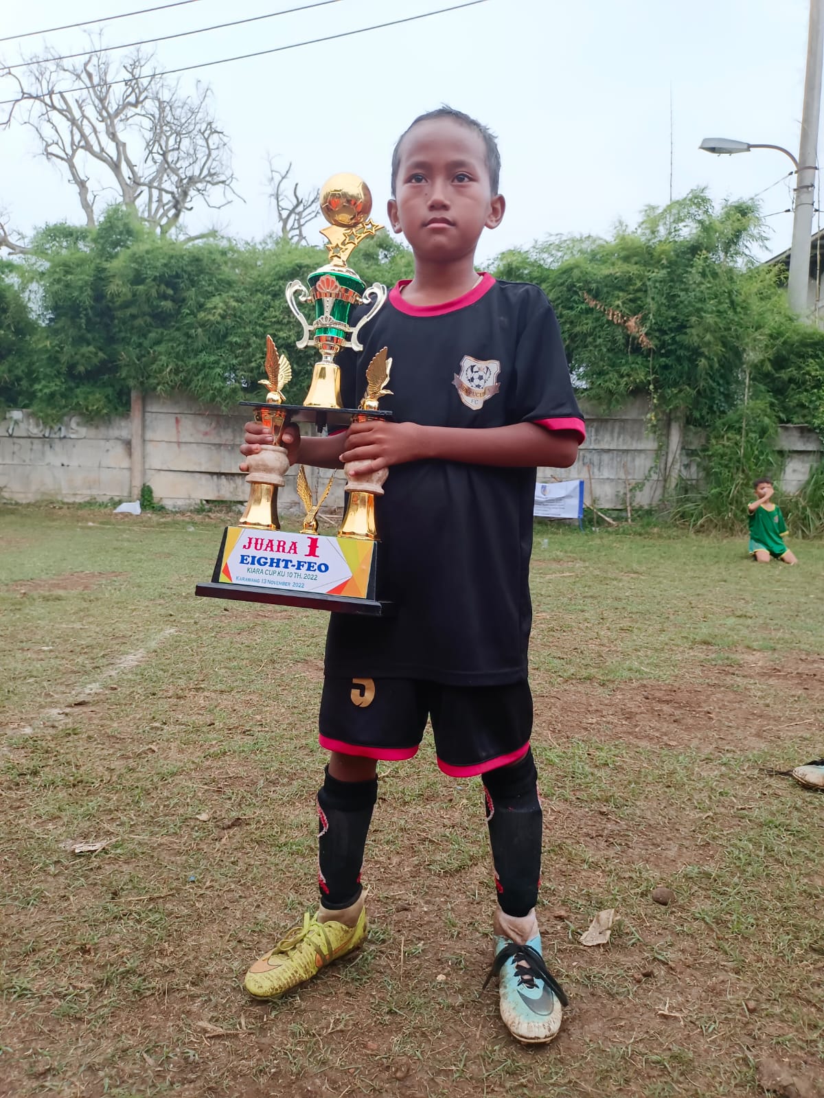 TURNAMEN SEPAK BOLA KIARA CUP U 10 EIGHT FEO, DI MENANGKAN OLEH TIM SEPAK BOLA SDN 1 PUCUNG SEKOR 1-0