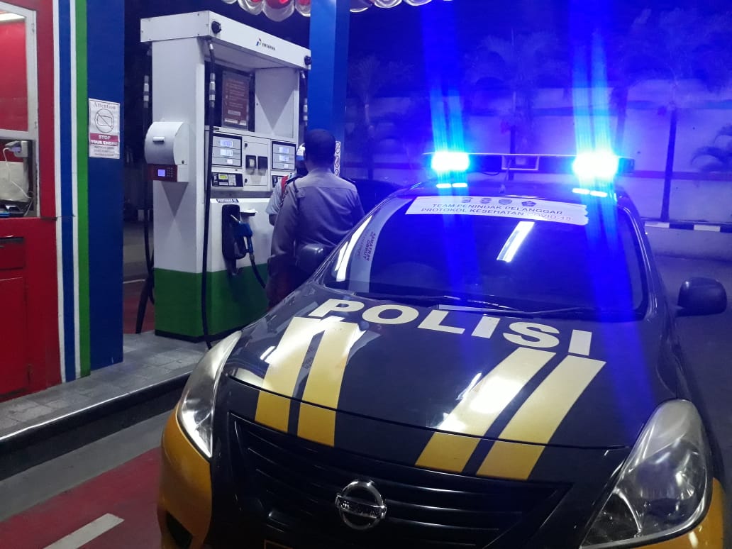 Upaya Strategis Harkamtibmas, Polsek Purwakarta Bersinambung Giat Patroli Blue Light