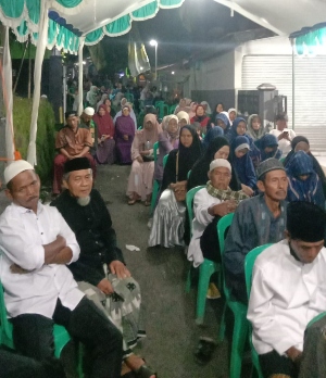 WARGA DESA RAWALELE GELAR PRINGATAN ISRO MI’RAJ