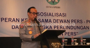 Memperingati HPN 2023, Polri Ajak Insan Pers Meredam Suhu Politik Melalui Pemberitaan Positif