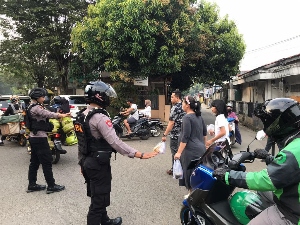 Mewujudkan Situasi Kondusif Ramadhan, Sat Samapta Polres Purwakarta Lakukan Ini.