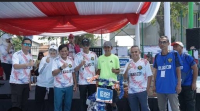 Turnamen Tenis Lapangan Kajari Cup 2023 Resmi di Tutup, Juara I di Raih Tim Polres Karawang