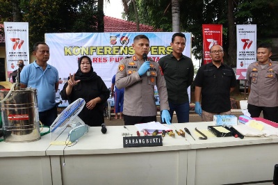 Resmob Polres Purwakarta Berhasil Bekuk Komplotan Spesialis Pembobol Sekolah