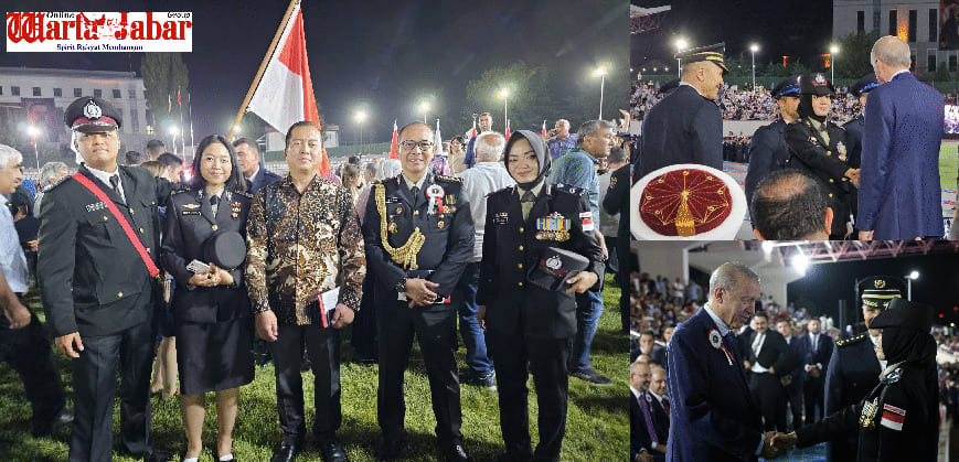 Bikin Bangga, 3 Anggota Polri Diwisuda Langsung Presiden Erdogan Usai Ikuti Pendidikan 2 Tahun di Turki