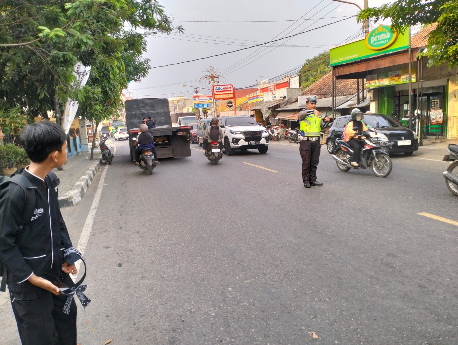 Wujud Quick Wins Presisi, Satlantas Polres Purwakarta Rutin Lakukan Gatur Lantas