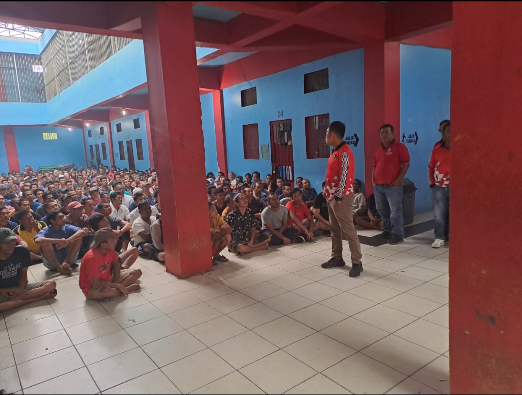 SOSIALISASI TATA TERTIB PERIKEHIDUPAN WARGA BINAAN DI LAPAS NARKOTIKA KELAS IIA PEMATANG SIANTAR
