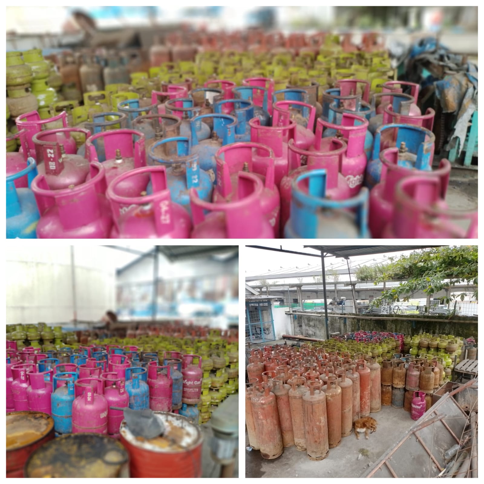 Tim Bareskrim Polri dan Polda Sumut Ungkap Praktek Pengoplosan Gas LPG Subsidi di KIM II