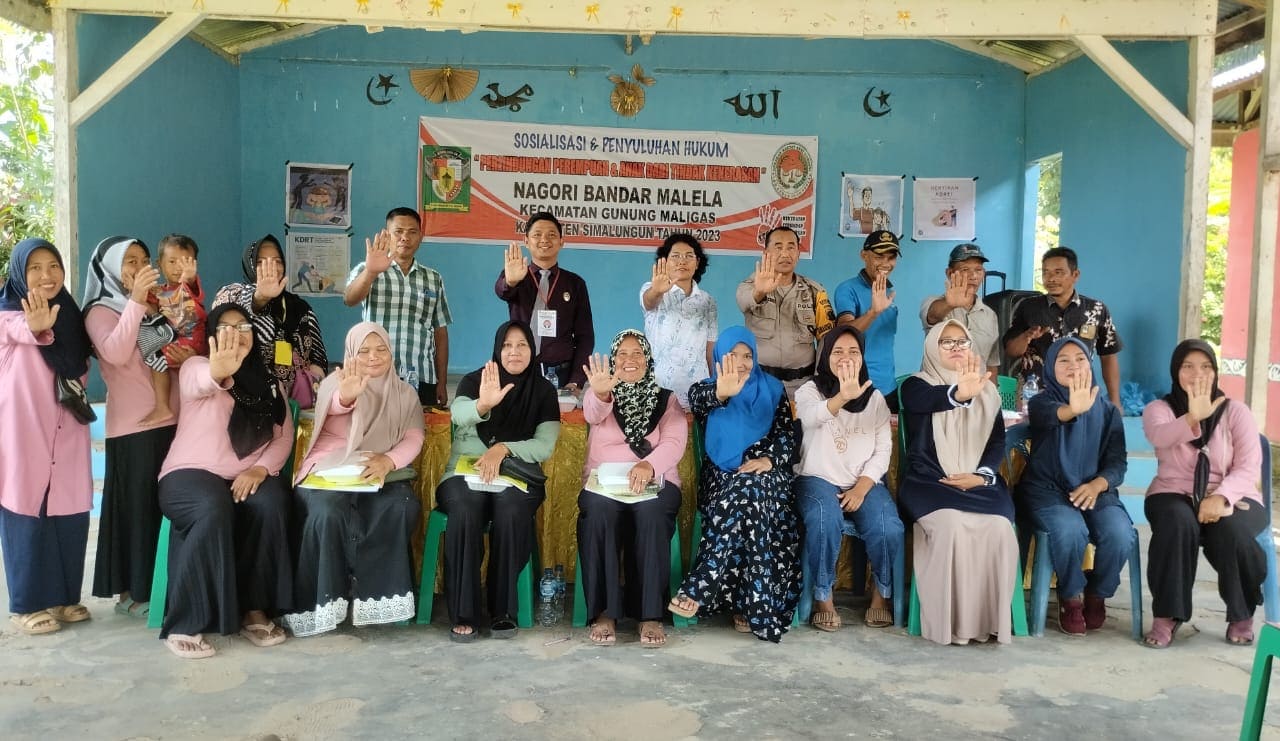 Nagori Bandar Malela Sosialisasikan Penyuluhan Hukum Perlindungan Perempuan dan Anak Dari Tindak Kekerasan