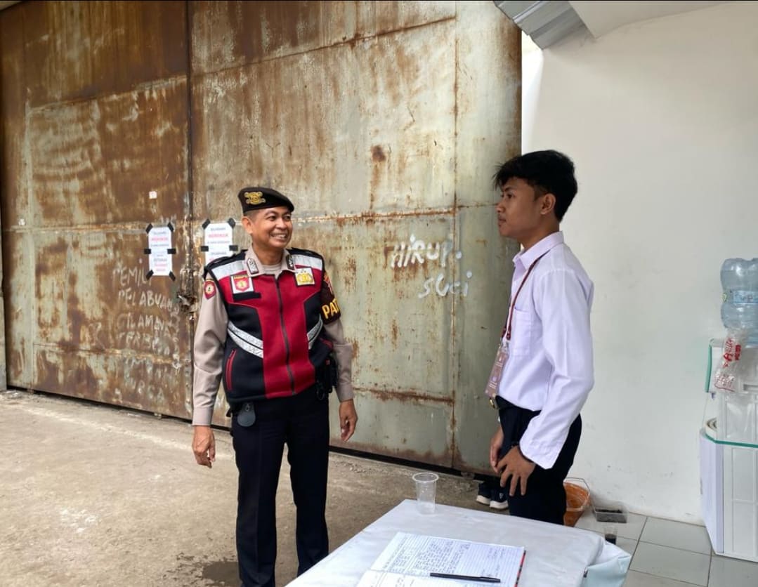 Sat Samapta Polres Purwakarta Rutin Lakukan Patroli Ke Gudang Logistik KPU, Kantor Bawaslu Dan KPU