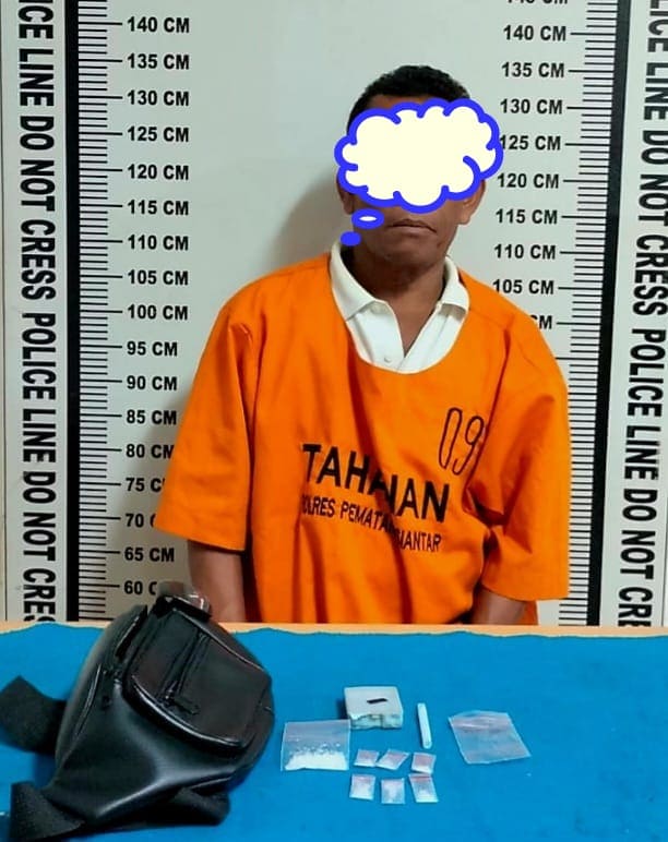 PEMILIK 7 PAKET SABU DITANGKAP POLRES PEMATANG SIANTAR DIWARUNG TUAK