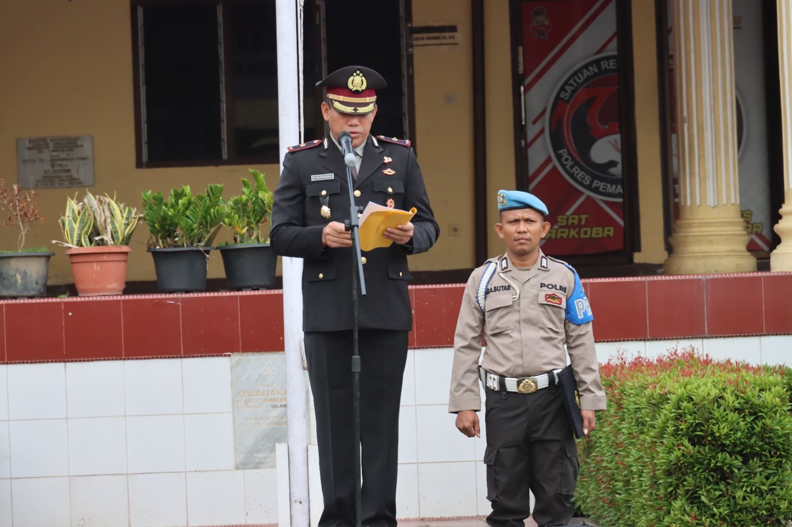 Polres Pematang Siantar Laksanakan Upacara Peringatan Hari Bela Negara KE-75