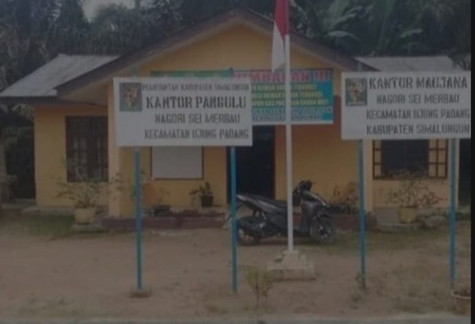 Alamak..! Kembali Lagi Permasalahan Dana Desa Di Nagori Sei Merbau Kecamatan Ujung Padang Tidak Transparan.